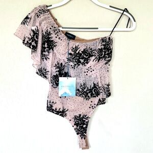 MAJORELLE Bonita Bodysuit in Romance, Size Small, Never Worn